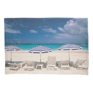 Tropical Beaches Tropical Beach Anguilla Pillowcase