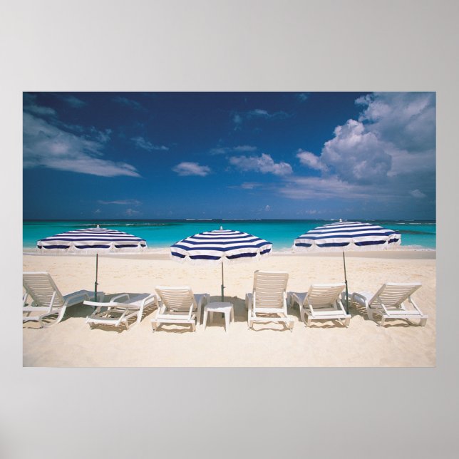 Tropical Beaches | Tropical Beach Anguilla Poster (Front)