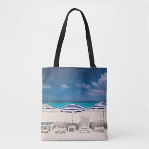 Tropical Beaches   Tropical Beach Anguilla Tote Bag