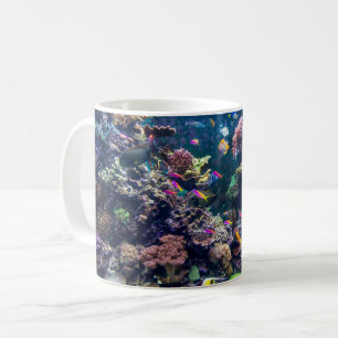 Tropical Beaches   Underwater Coral Reef Coffee Mug