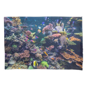 Tropical Beaches   Underwater Coral Reef Pillowcase