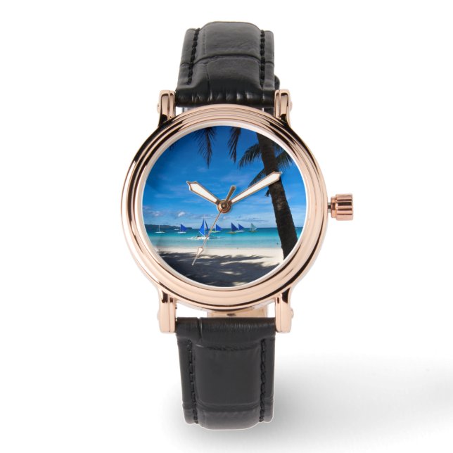 Tropical Beaches | White Beach Boracay Philippines Watch (Front)