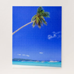 Tropical Beaches   White Beach, Phillipines Jigsaw Puzzle