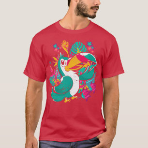 Tropical Bird Lover Ornithology Bird Watcher Exoti T-Shirt