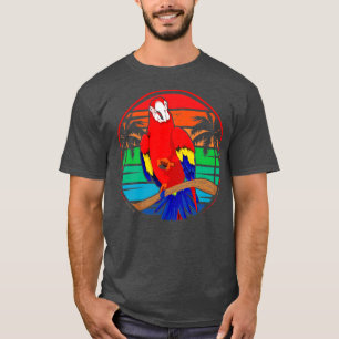 Tropical Bird Macaw Bird Watcher Parrot T-Shirt