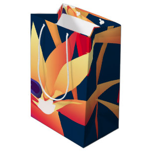 Tropical Bird-of-Paradise Gift Bag M