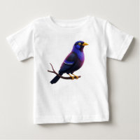 Tropical Bird on a Branch
