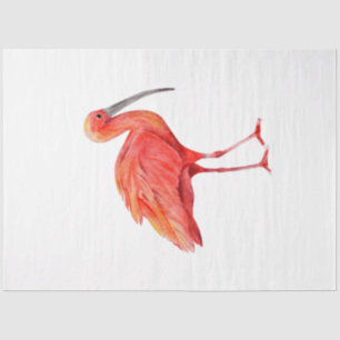 Tropical Bird Series : Scarlet Ibis Tissue Paper