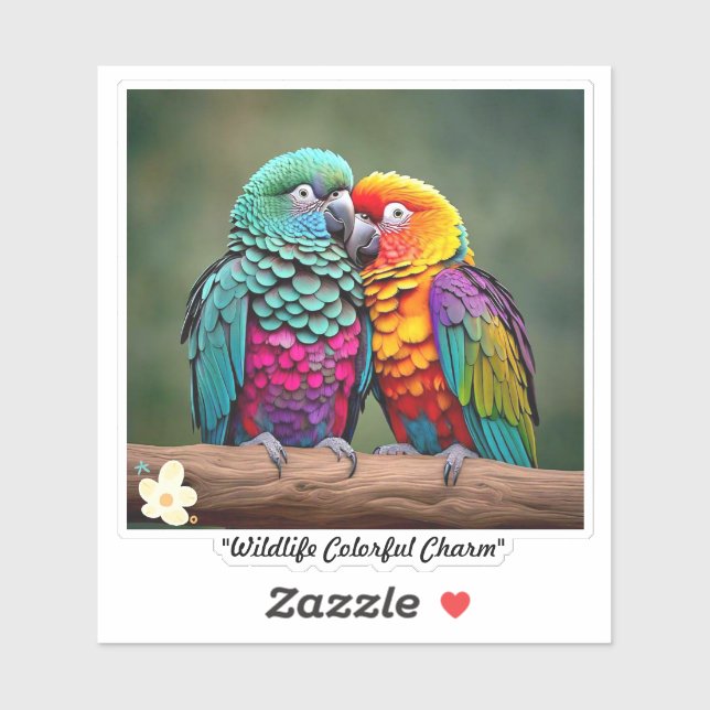 "Tropical Birdlife Captured" (Sheet)