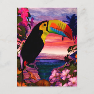 Tropical Birds 2 "Toucans" Postcard