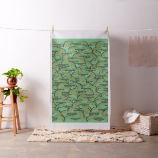 tropical birds fabric
