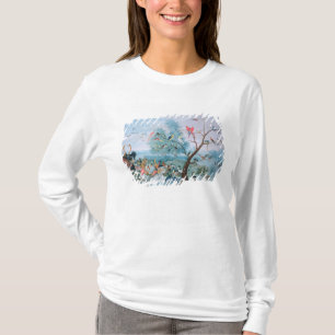 Tropical birds in a landscape T-Shirt
