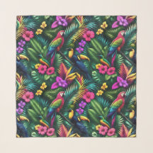 Tropical Birds Jungle Dreams Seamless Surface Patt