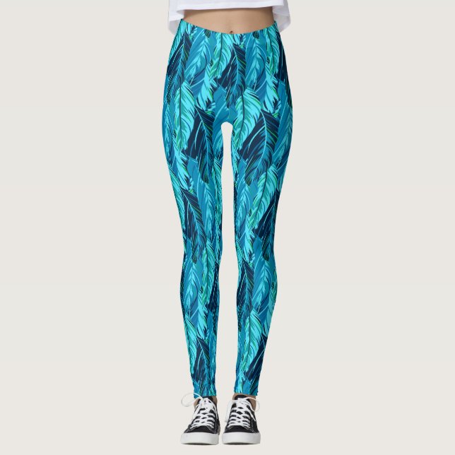 Tropical Birds Leggings (Front)
