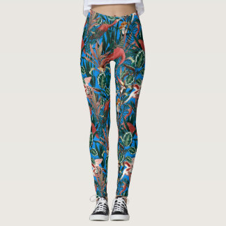 Tropical birds Leggings