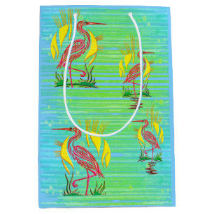 Tropical Birds  Medium Gift Bag