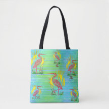 Tropical Birds Tote