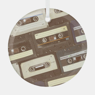 Tropical Birds: Toucans & Parrots Vintage Glass Tree Decoration