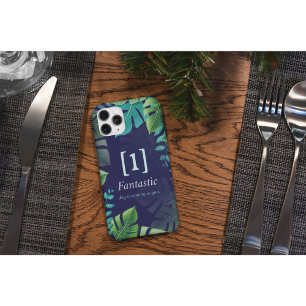 Tropical Bliss Motivational Phone Case