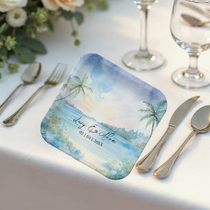 Tropical Bliss Paper Plates