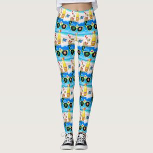 Tropical Bliss Vibes Leggings