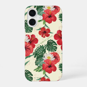 Tropical Blooms of The White Lotus iPhone 16 Case
