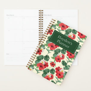 Tropical Blooms of The White Lotus Planner