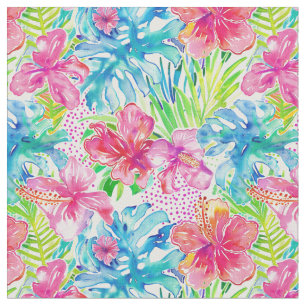 Tropical Blossom Dream Fabric
