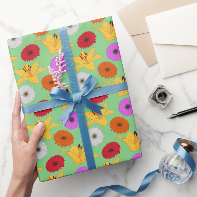 Tropical Blossom Wrapping Paper (Gifting)