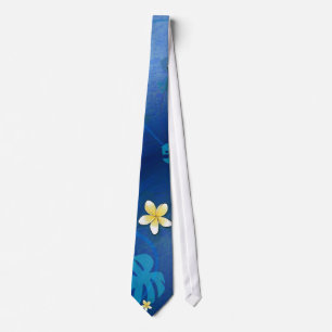 tropical blue09 tie