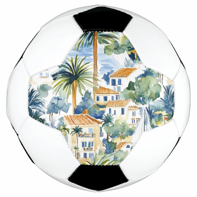 Tropical Blue Mediterranean   Football (Front)