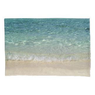 Tropical Blue Ocean Water Pillowcase