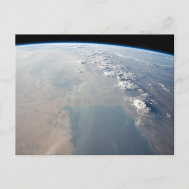 Tropical Blue Waters Of The Persian Gulf. 2 Postcard (Front)