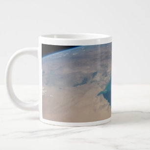 Tropical Blue Waters Of The Persian Gulf. Large Coffee Mug