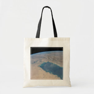 Tropical Blue Waters Of The Persian Gulf. Tote Bag