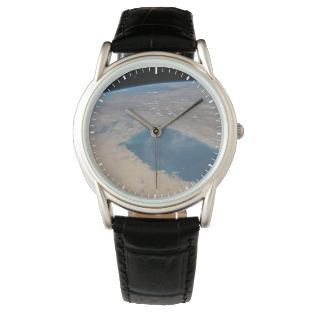 Tropical Blue Waters Of The Persian Gulf. Watch (Front)