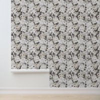 Tropical Boho Florals Flamingoes Palm Leaves