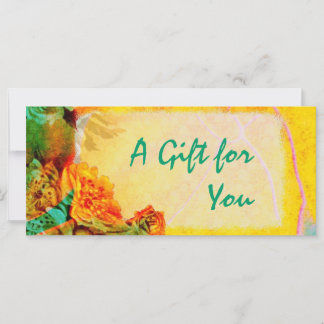 Tropical Borders Gift Certificate template