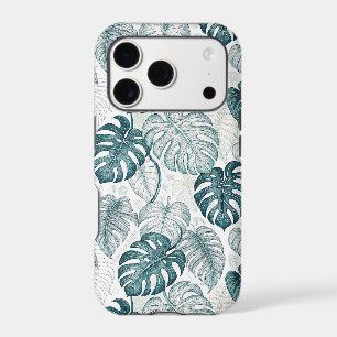 Tropical Botanical Green Monsteras