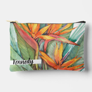 Tropical Botanical Paradise II Accessory Pouch