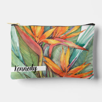 Tropical Botanical Paradise II Accessory Pouch