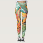 Tropical Botanical Paradise II Leggings<br><div class="desc">Tropical Botanical Paradise II</div>