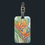 Tropical Botanical Paradise II Luggage Tag<br><div class="desc">Tropical Botanical Paradise II</div>