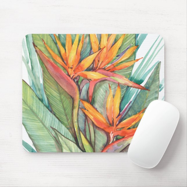 Tropical Botanical Paradise II Mouse Mat (With Mouse)