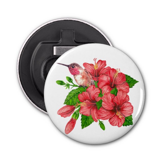 Tropical bouquet bottle opener (Front)