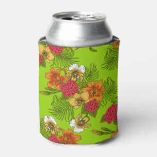 Tropical bouquet can cooler