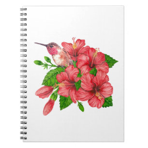 Tropical bouquet notebook