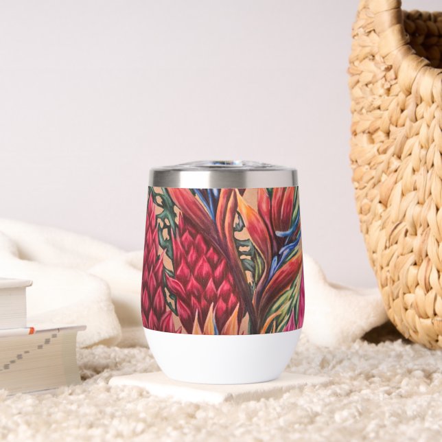Tropical bouquet tumbler (Living Room (Rotated))