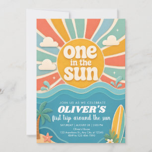 Tropical Boy Birthday Invitation