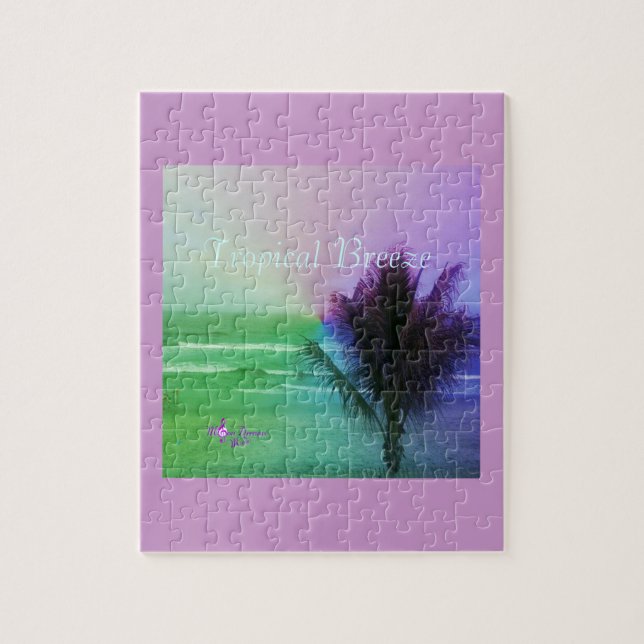 Tropical Breeze 8'10 Photo Puzzle with Gift Box (Vertical)